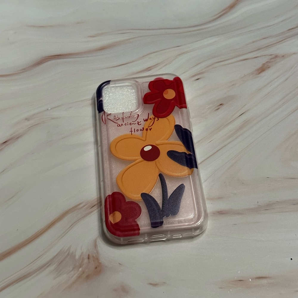 Flower iPhone 12 Case - Picture 1 of 4